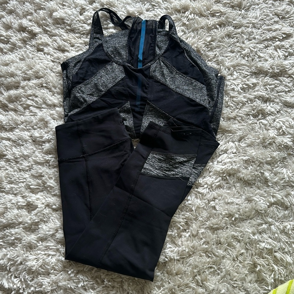 Lululemon set - tank & capri leggings (sold together or separately)